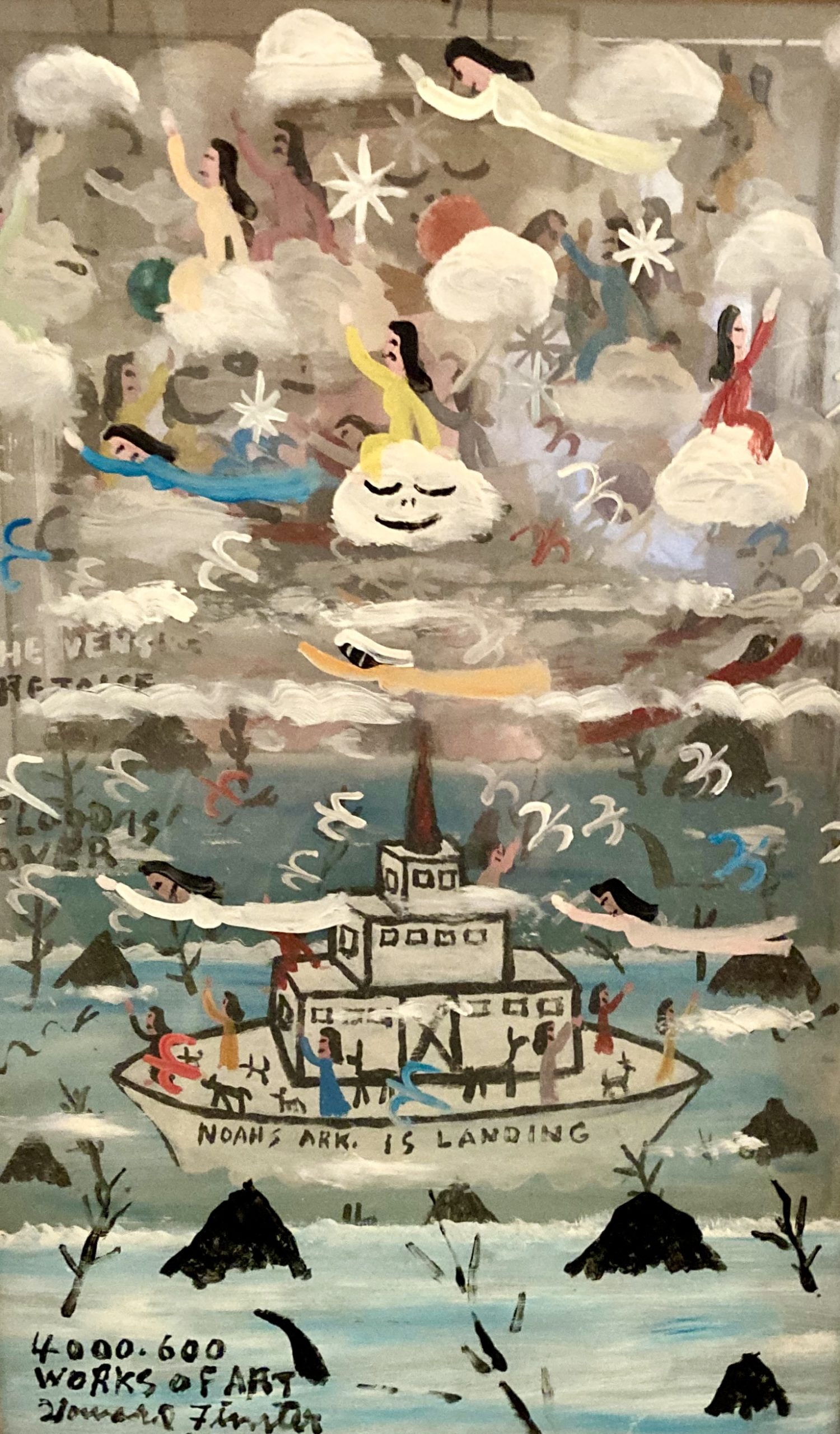 Howard Finster Exhibition ("A Feeling Come Over Me" 2023) Callanwolde