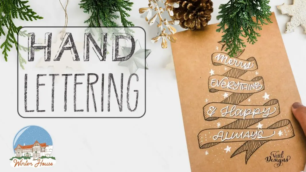 Holiday Card Handlettering